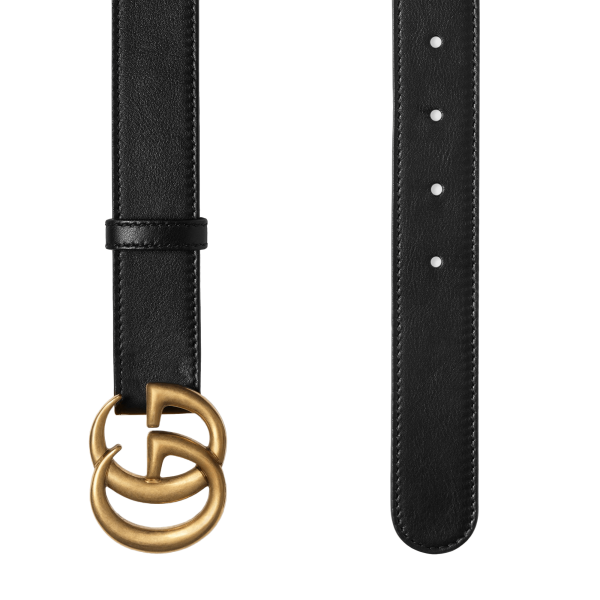 Gucci GG Marmont Thin Belt at Enigma Boutique