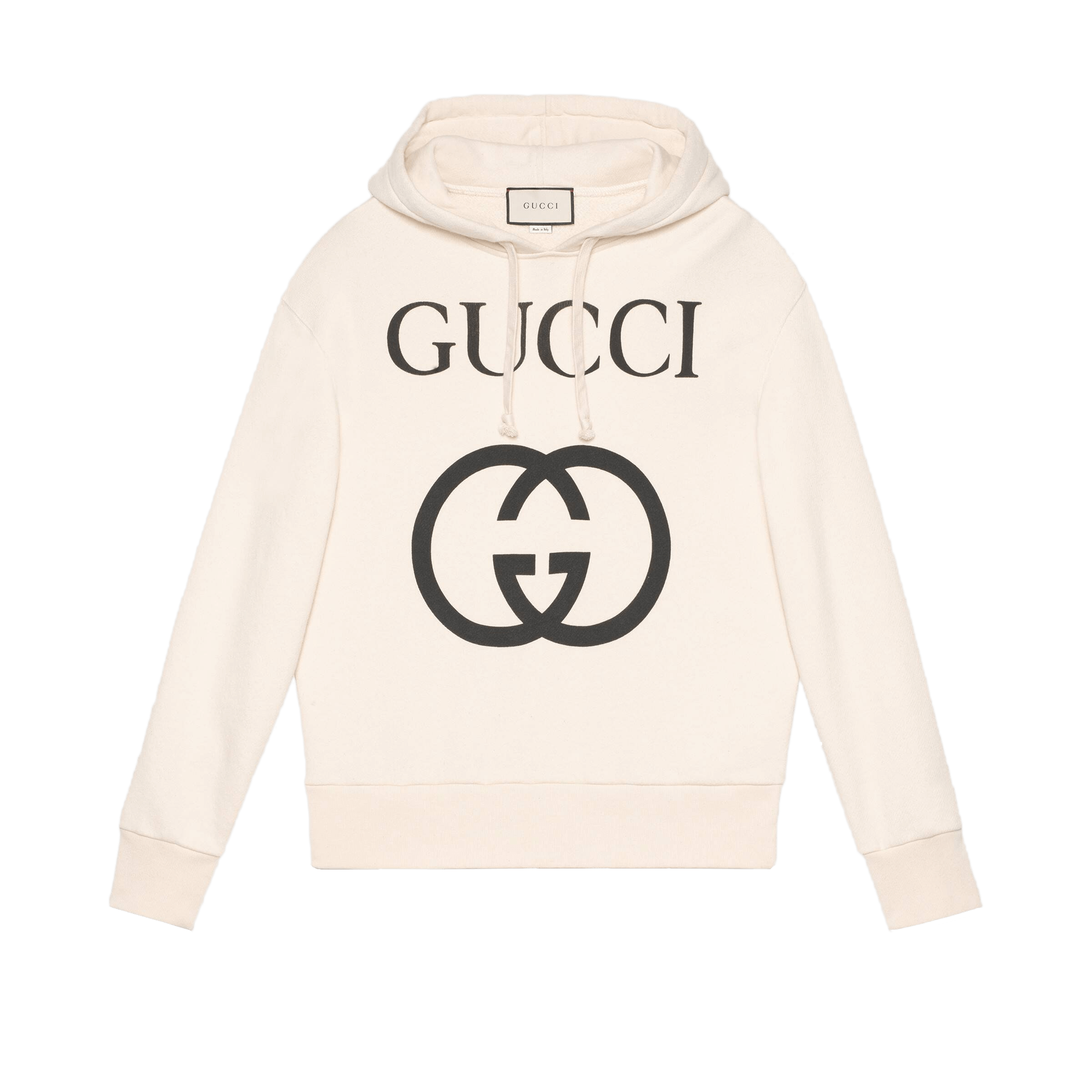 hooded sweatshirt with interlocking g
