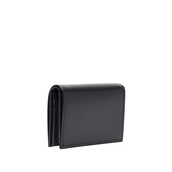 Marina GG Logo Plaque Leather Wallet at Enigma Boutique