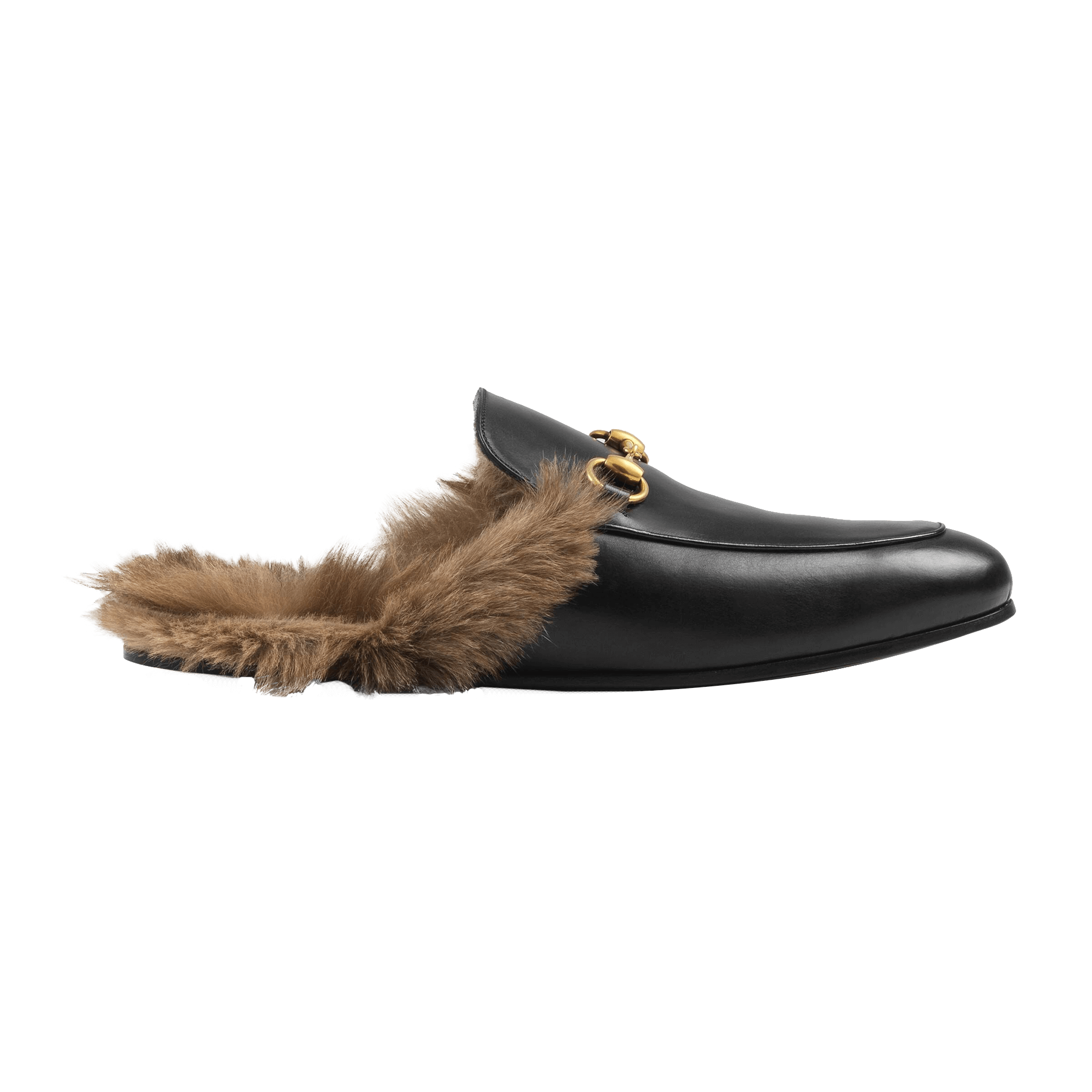 princetown leather slipper white