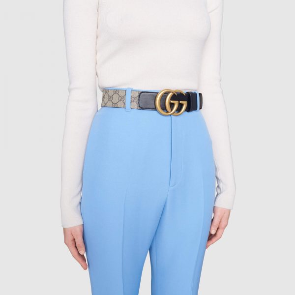 Gucci GG Belt With Double G Buckle at Enigma Boutique