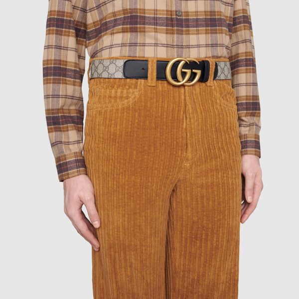 Gucci GG Belt With Double G Buckle at Enigma Boutique