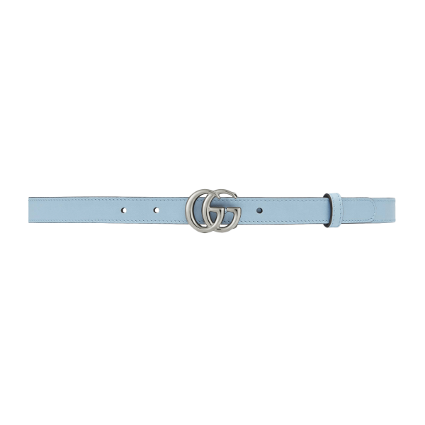 Thin Belt With Double G Buckle at Enigma Boutique