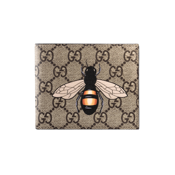 Bee Print GG Supreme Wallet at Enigma Boutique