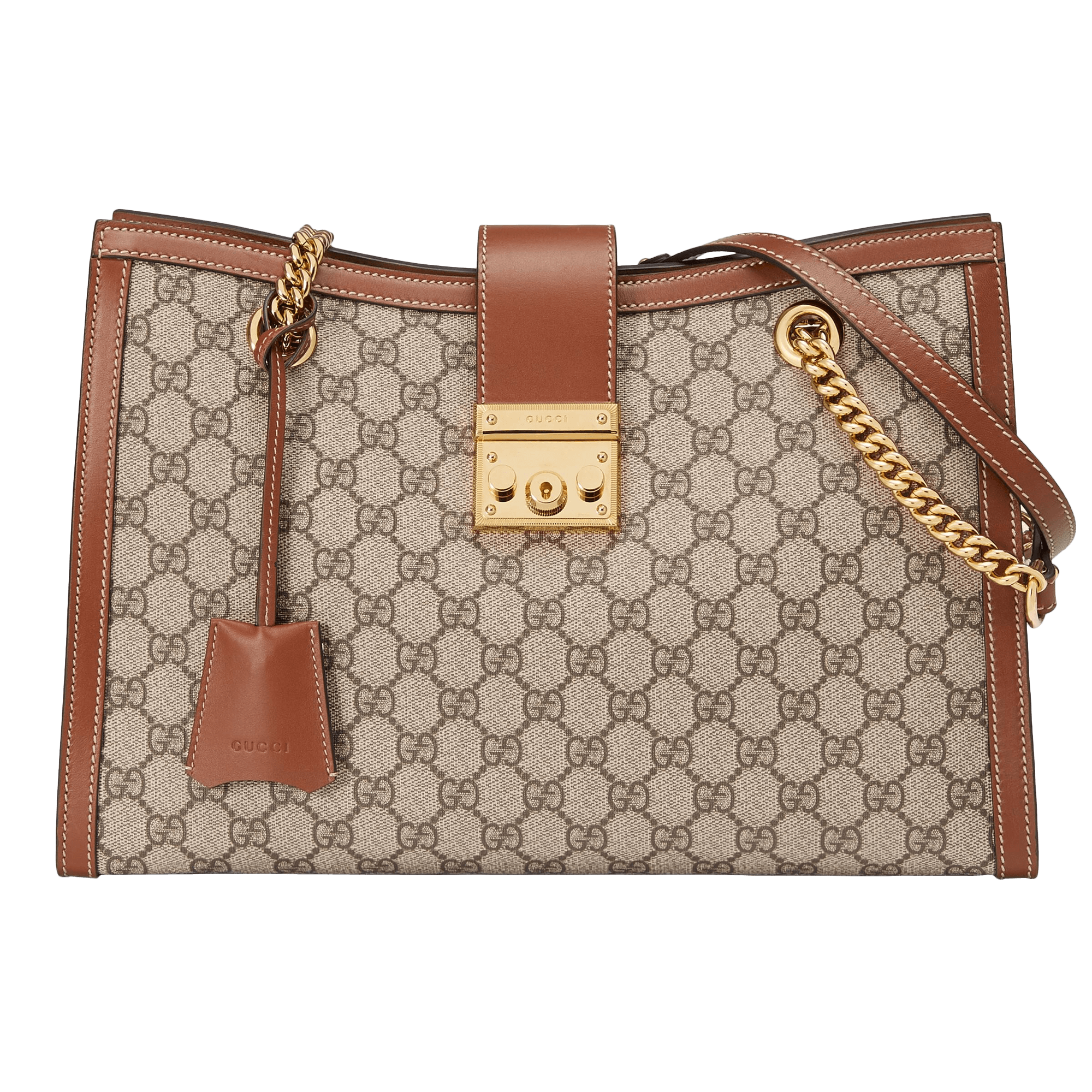 padlock gg supreme shoulder bag