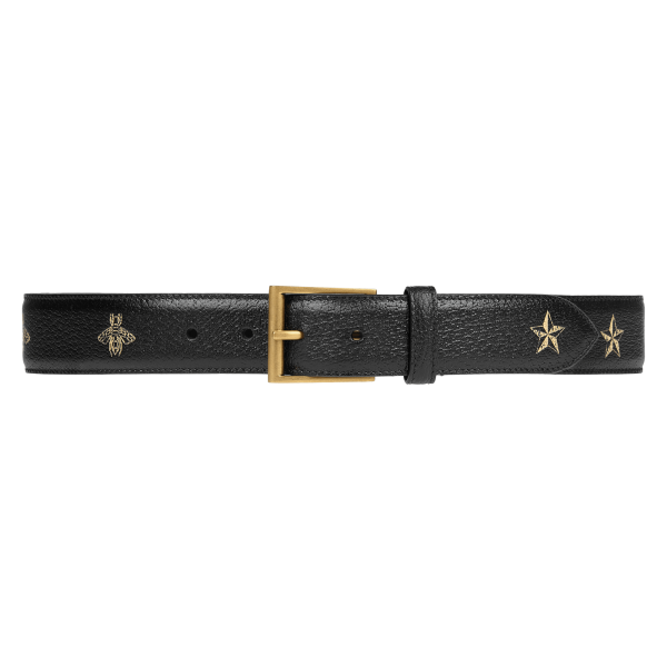 Gucci Bees And Stars Belt at Enigma Boutique