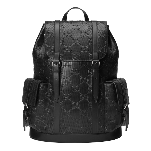 GG Embossed Backpack at Enigma Boutique