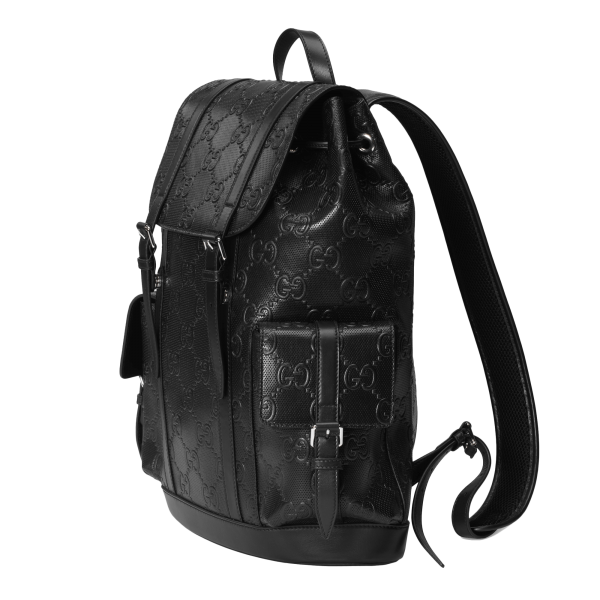 GG Embossed Backpack at Enigma Boutique