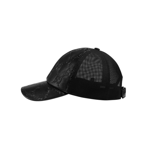 GG Embossed Baseball Hat at Enigma Boutique