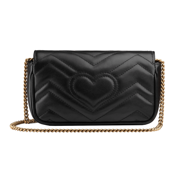 Gucci GG Marmont Matelassé Leather Super Mini Bag at Enigma Boutique