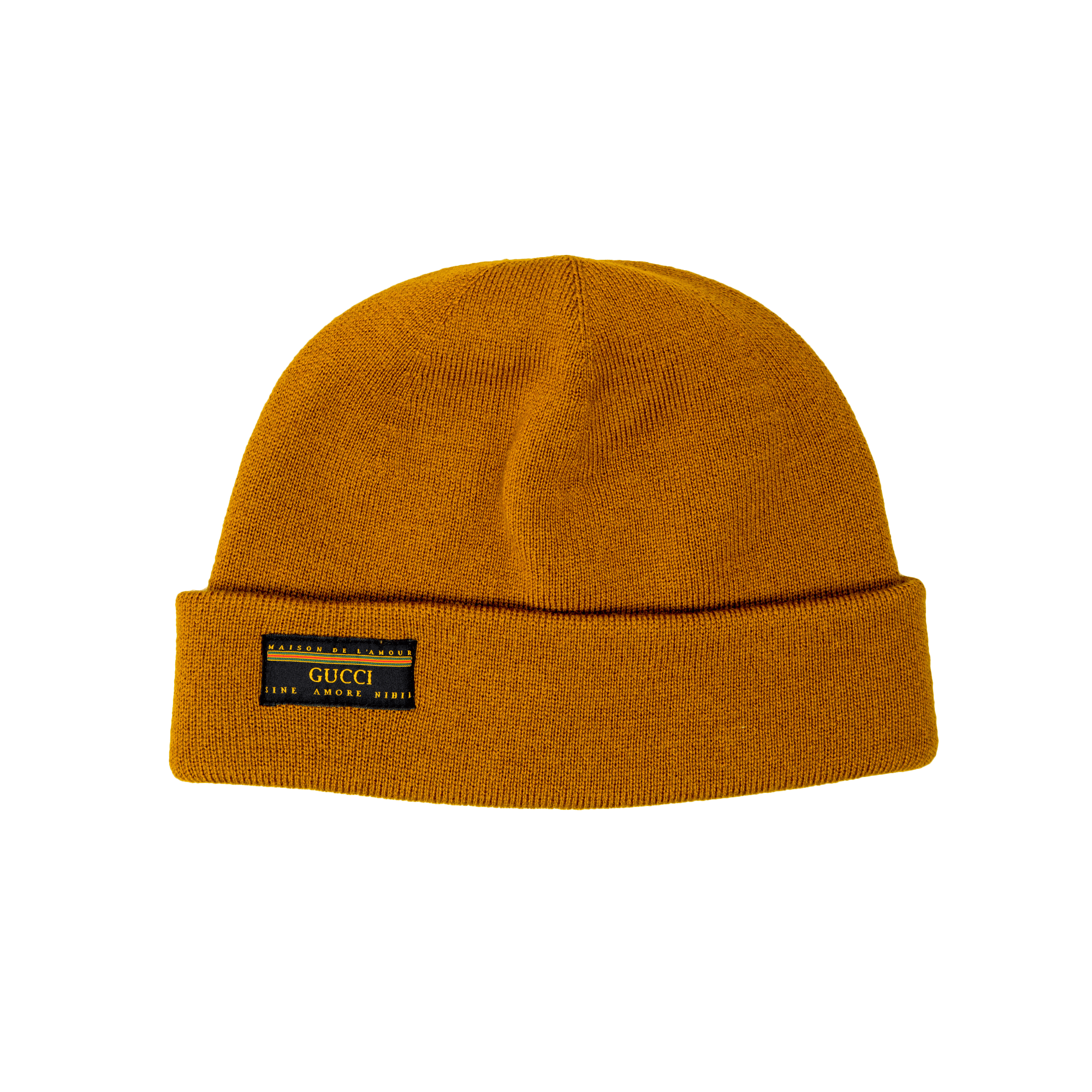 Wool Hat With Gucci Label - Enigma Boutique