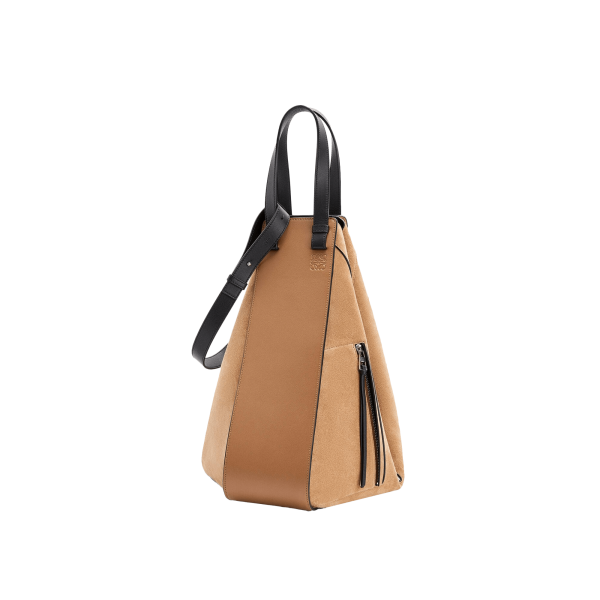 Loewe Hammock Tote Bag In Calfskin And Suede at Enigma Boutique