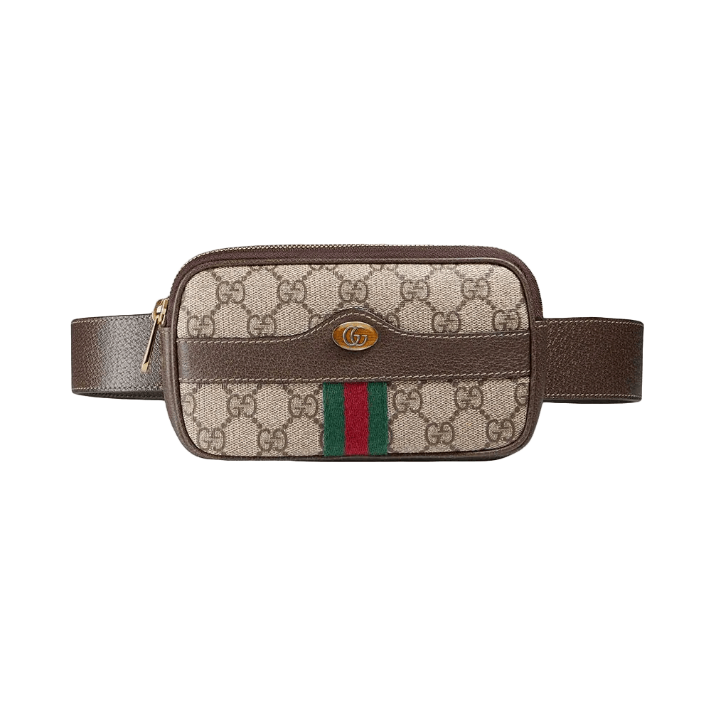 gucci ophidia gg supreme canvas wristlet