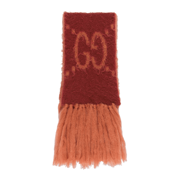 GG Mohair Wool Scarf at Enigma Boutique