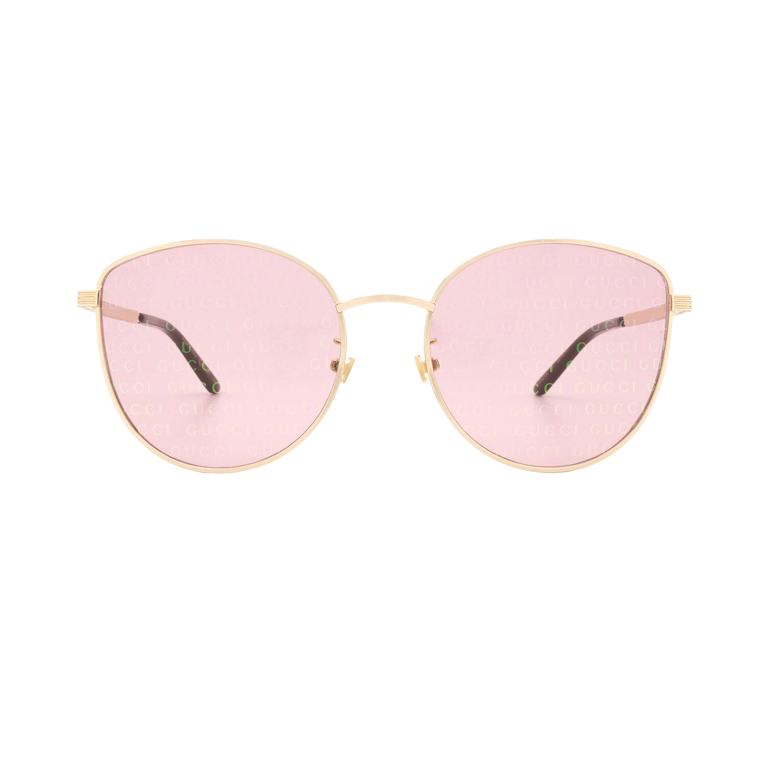 gucci logo lens sunglasses