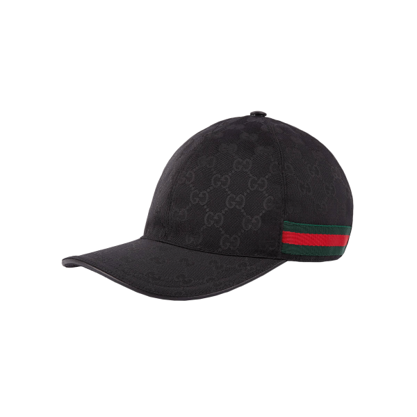 Gucci Original GG Canvas Baseball Hat With Web at Enigma Boutique