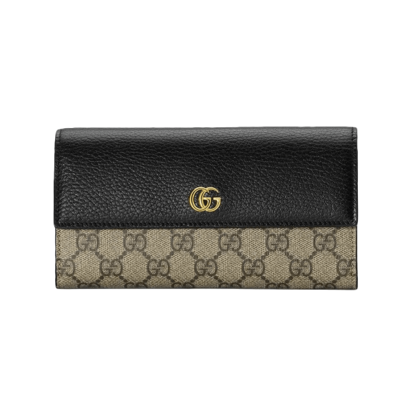 GG Marmont Leather Continental Wallet at Enigma Boutique