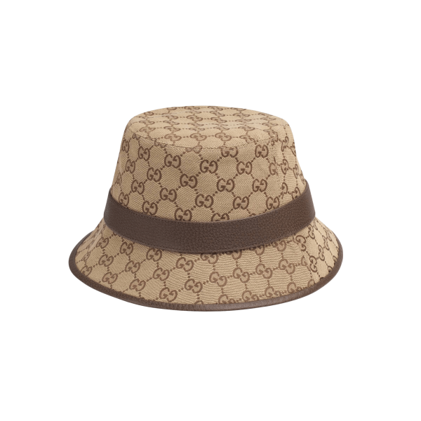 GG Canvas Bucket Hat With Double G at Enigma Boutique