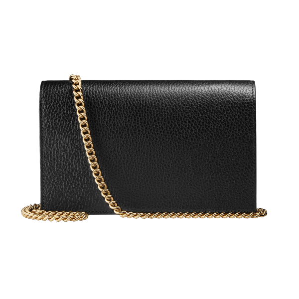Gucci GG Marmont Leather Mini Chain Bag at Enigma Boutique
