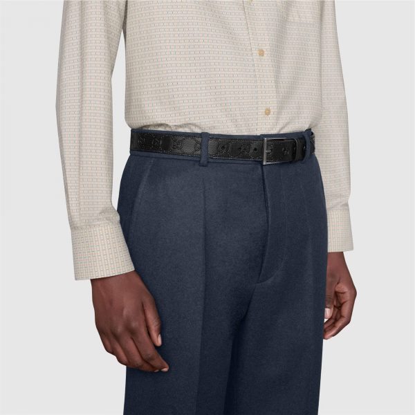 Gucci Belt With Square Buckle - Image 4