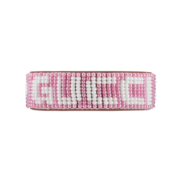 Leather Beaded 'Gucci' Bracelet at Enigma Boutique
