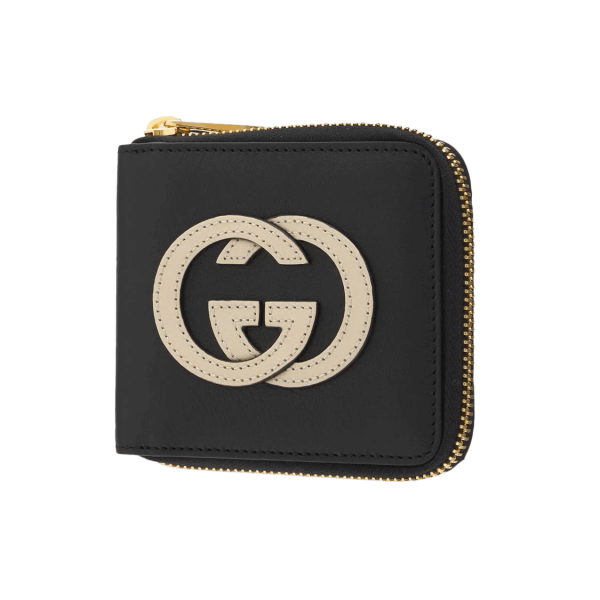 Gucci Interlocking G Zip Around Wallet at Enigma Boutique