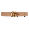 Gucci Leather Belt With Double G Buckle