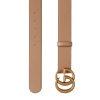 Gucci Leather Belt With Double G Buckle - Image 2
