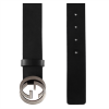Gucci Leather Belt With Interlocking G Buckle - Image 2