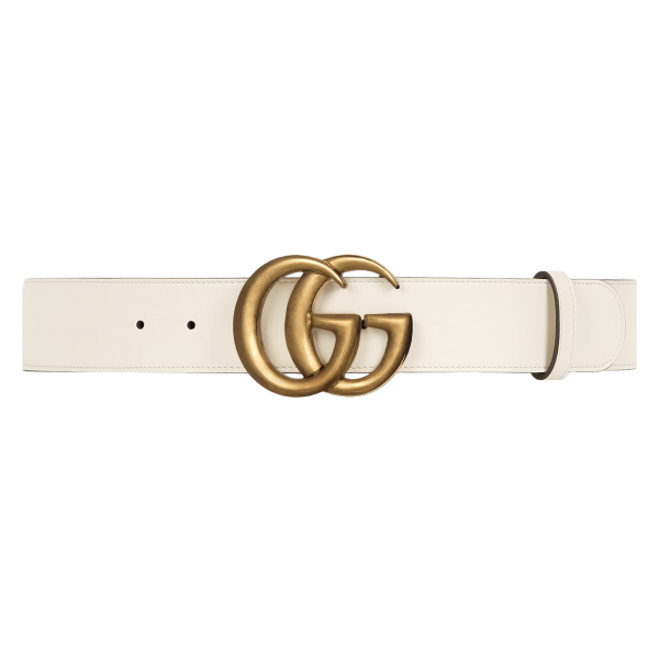 Gucci Leather Belt With Double G Buckle at Enigma Boutique