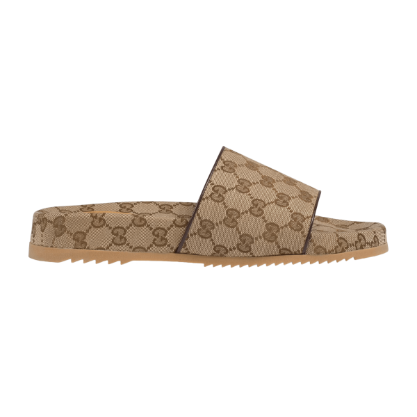 Gucci Men’s GG Canvas Slide Sandal at Enigma Boutique