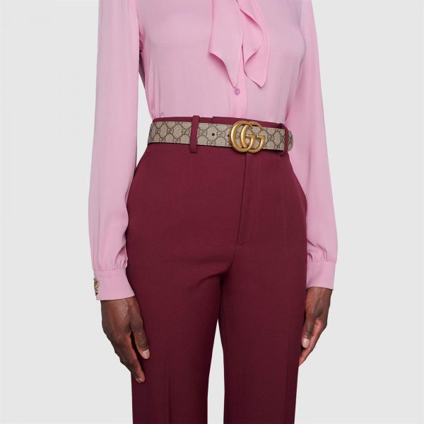 Gucci GG Marmont Reversible Belt at Enigma Boutique