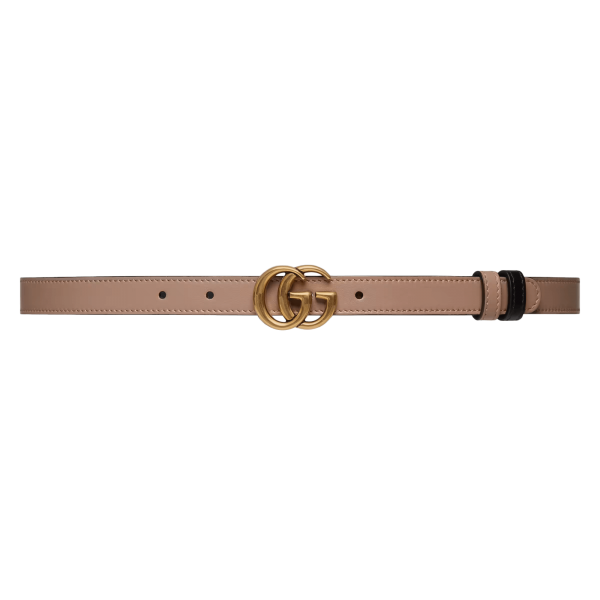 Gucci GG Marmont Reversible Thin Belt at Enigma Boutique