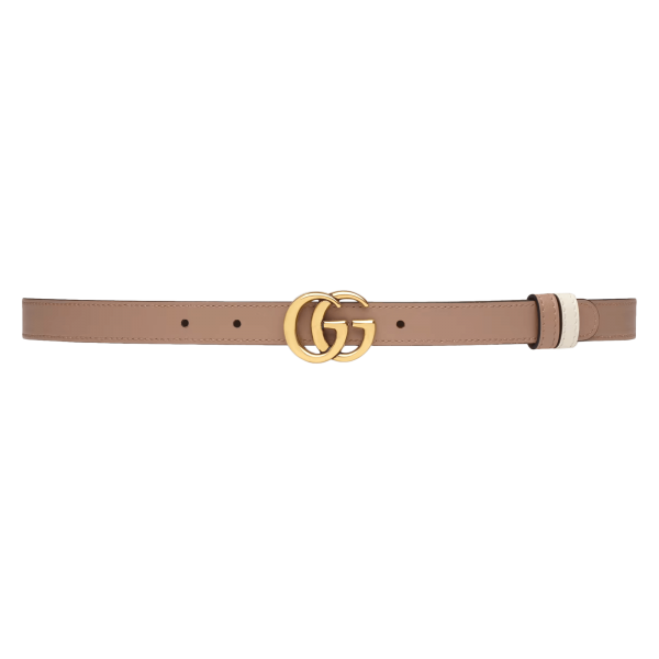 Gucci GG Marmont Reversible Thin Belt at Enigma Boutique