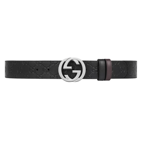 Gucci Reversible GUCCI Signature Belt at Enigma Boutique