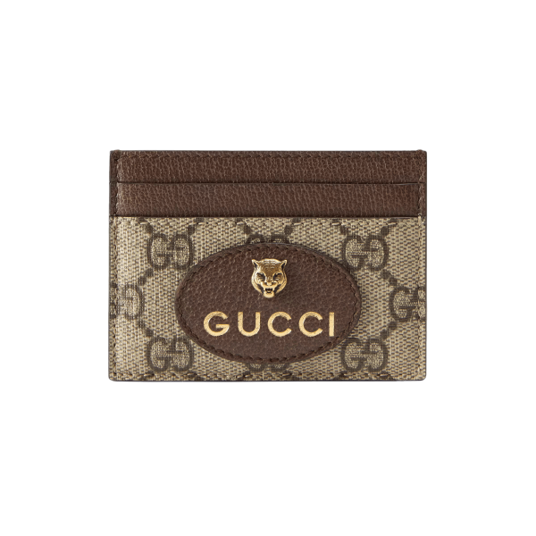 Gucci Neo Vintage GG Supreme Card Case at Enigma Boutique