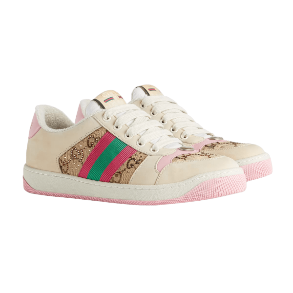 Gucci Women's Screener Sneaker With Crystals at Enigma Boutique