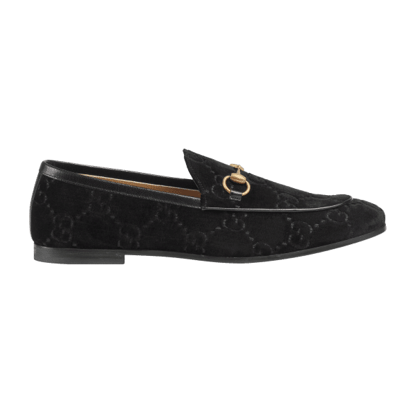 Gucci Men's Jordaan GG Velvet Loafer - Image 2