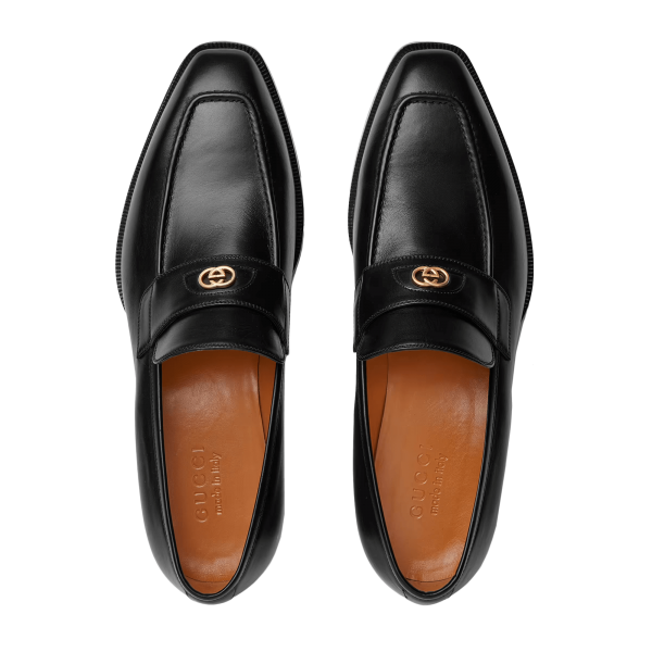 Gucci Men's Loafer With Interlocking G at Enigma Boutique