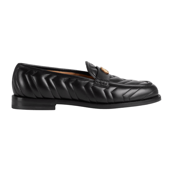 Gucci Men's Matelassé Loafer With Double G at Enigma Boutique