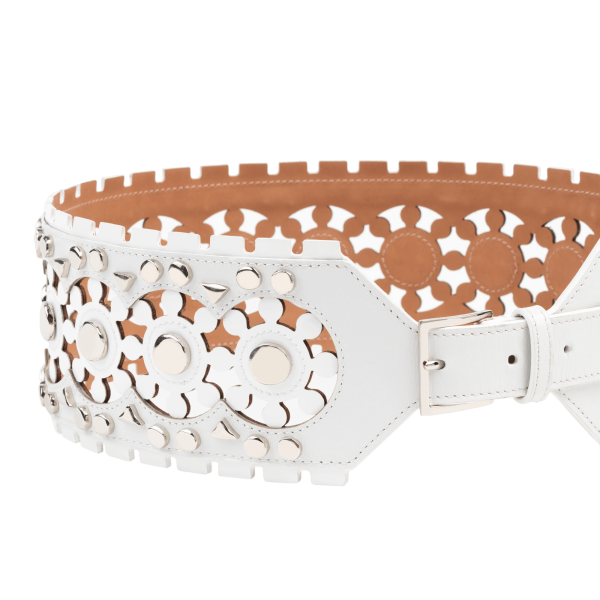 Edition 2015 Openwork Leather Belt at Enigma Boutique