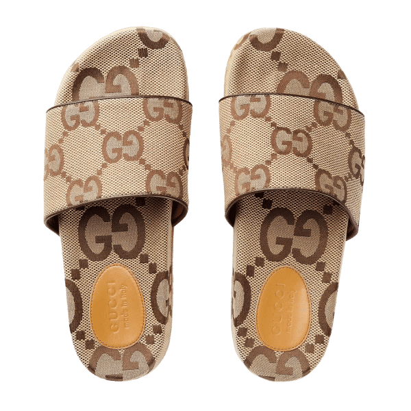 Gucci Men's Maxi GG Canvas Slide Sandal at Enigma Boutique