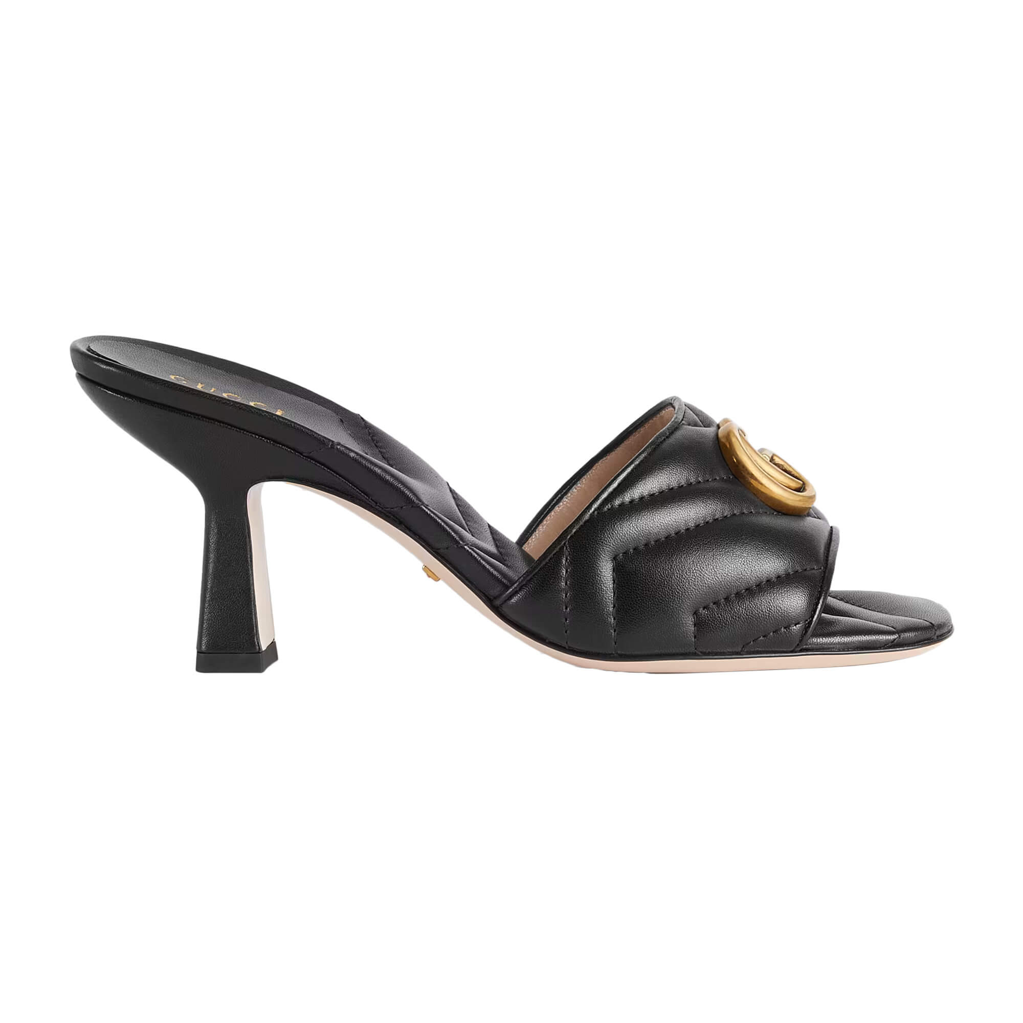 gucci women's slide with double g