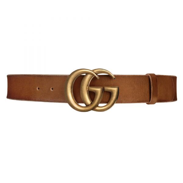 Gucci Leather Belt With Double G Buckle at Enigma Boutique