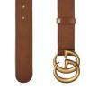 Gucci Leather Belt With Double G Buckle - Image 2