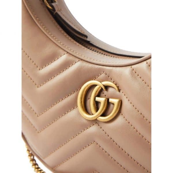 Gucci GG Marmont Half-moon-shaped Mini Bag at Enigma Boutique