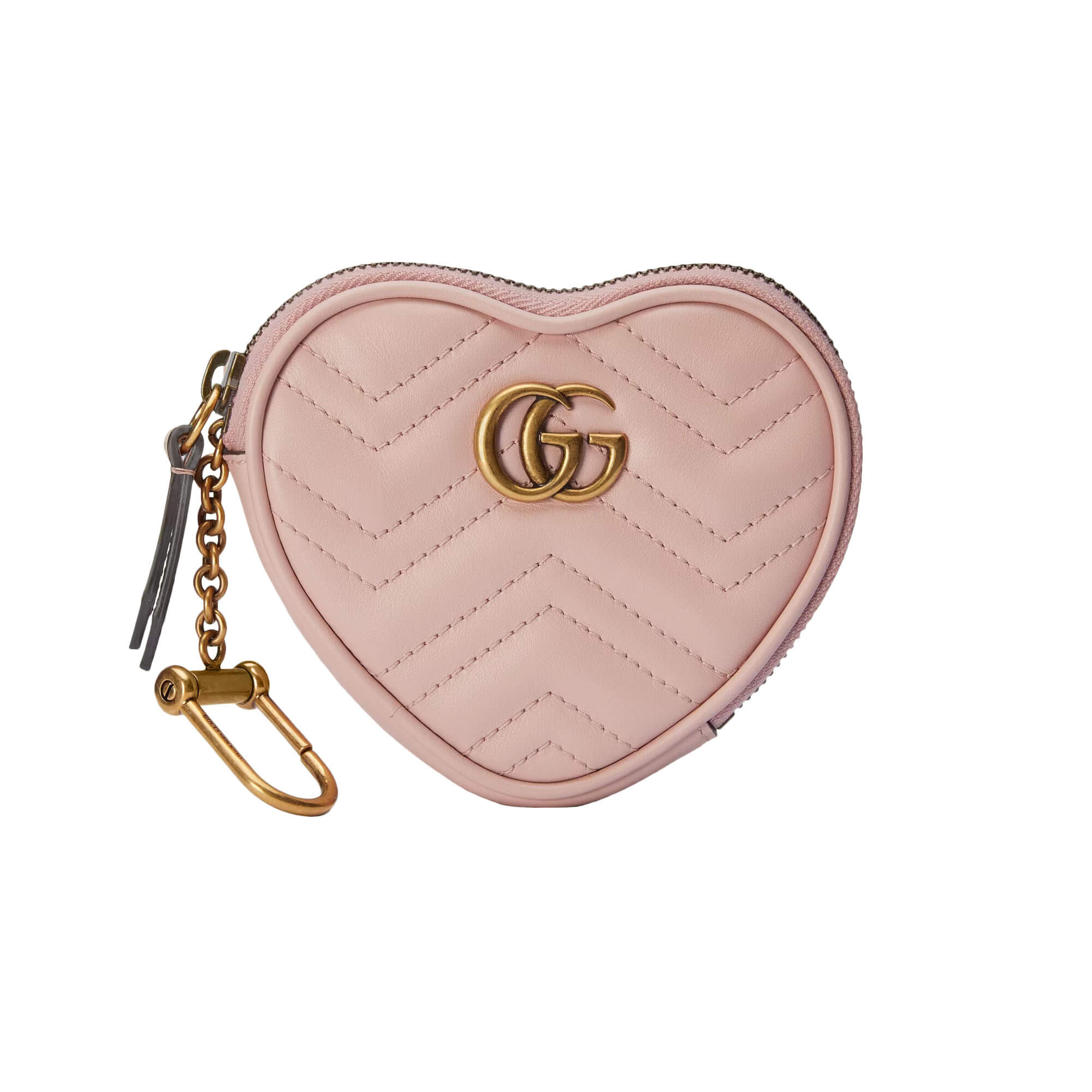 Gucci GG Marmont Heart-shaped Coin Purse - Enigma Boutique