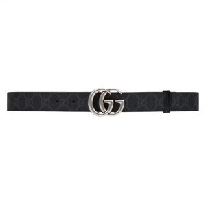 Gucci GG Marmont Reversible Thin Belt at Enigma Boutique