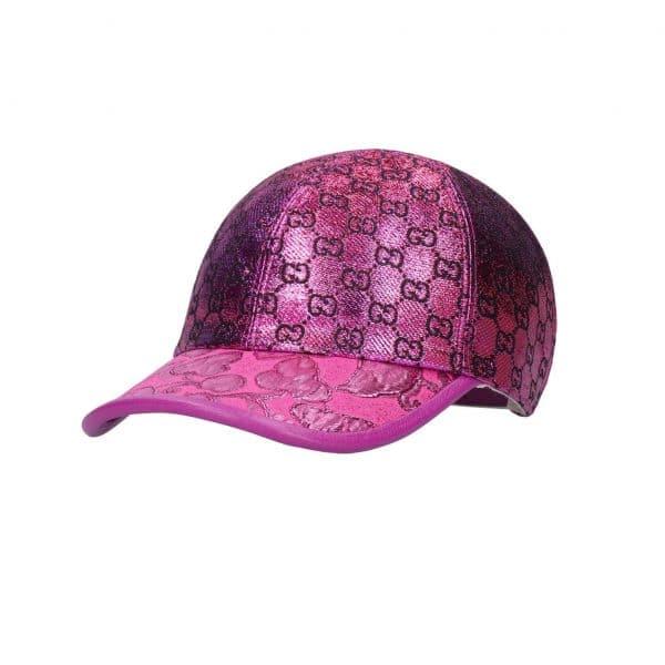 Gucci GG Lamé Jacquard Baseball Hat at Enigma Boutique