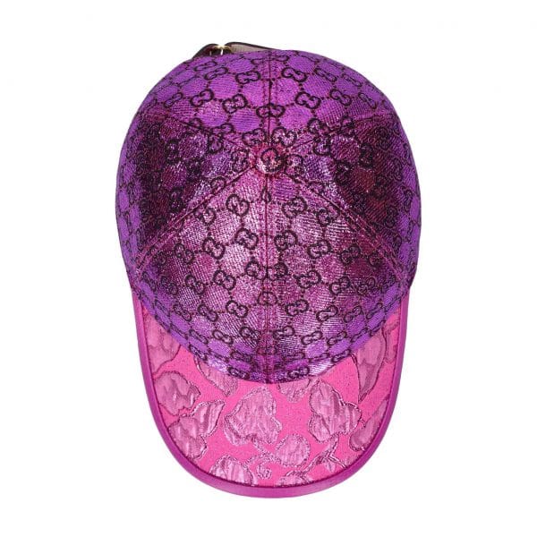 Gucci GG Lamé Jacquard Baseball Hat at Enigma Boutique